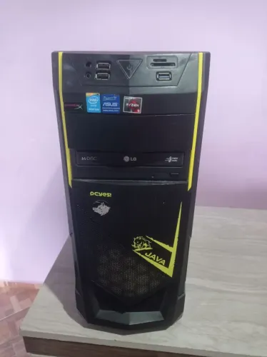 Pc gamer com placa de vídeo RX 580 8 gb