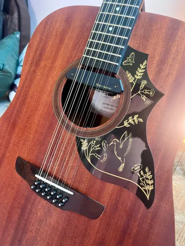 Violão Rozini 12 cordas RX440 (todo maciço) com case