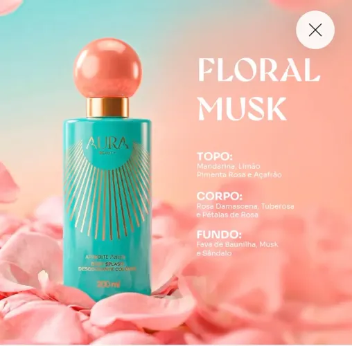 Body Splash Afrodite Petals JADE PICON