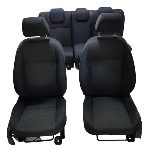 Jogo Banco Tecido Ford Edge 3.5 V6 2013 2014 2015 C/detalhe Preto