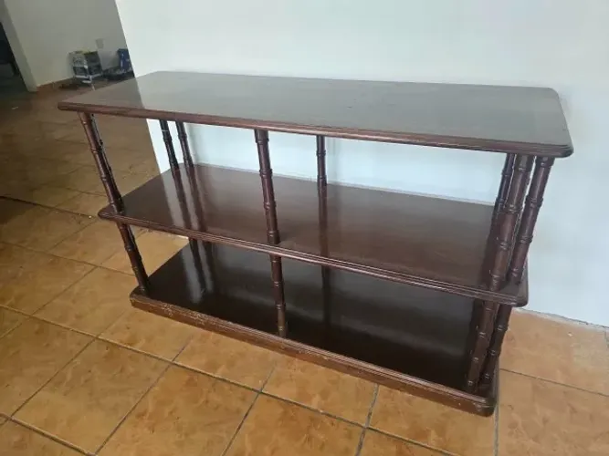rack de madeira