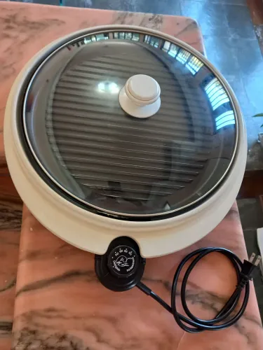 George Foremqn Grill Retro Redonda Branca