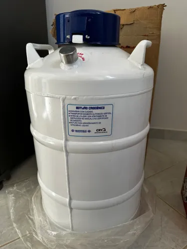 BOTIJÃO DE NITROGÊNIO LÍQUIDO 20,5L - CRV LAGOA