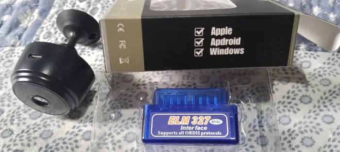 Câmera e scaner automotivo bluetooth 