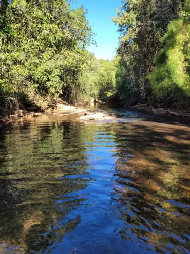 Sítio à Beira do Rio Descoberto - Casa, Natureza e Excelente Localização na Divisa DF/GO