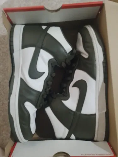 Nike Dunk High Cargo Green 2022 Original Tam 43