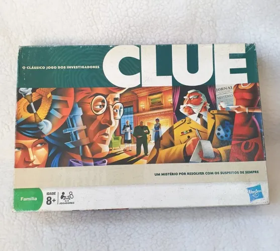 Jogo Clue (detetive) da Hasbro