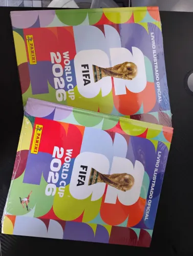 Álbum da copa 2026 capa dura lacrado