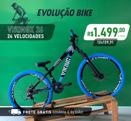 BICICLETA VIKINGX ARO 26 - FRETE GRÁTIS 