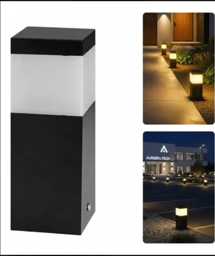 Poste banalizado 20cm para jardim