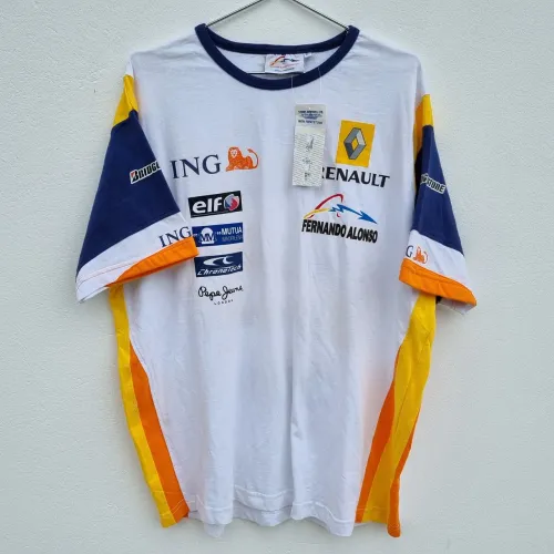 Camiseta F1 Fernando Alonso ING Renault Formula 1 2008 Original GG
