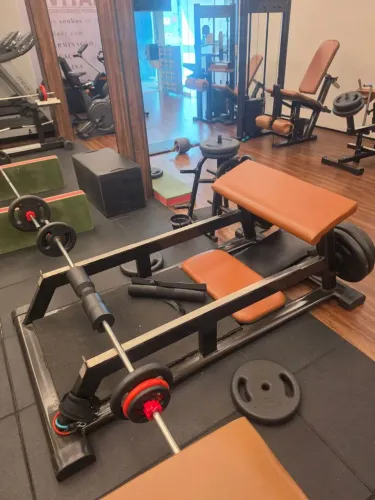 VENDO MAQUINA PLATAFORMA ELEVAÇÃO PELVICA 