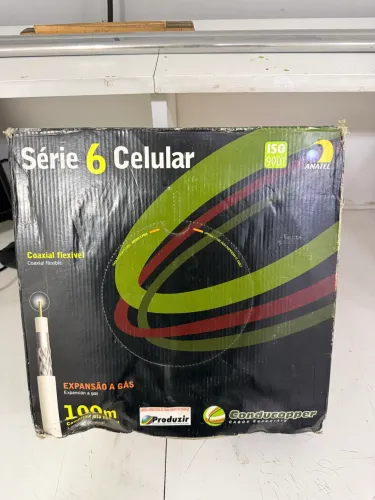 CABO COAXIAL SÉRIE 6  100 M 