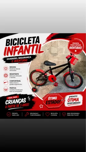 Bicicleta infantil