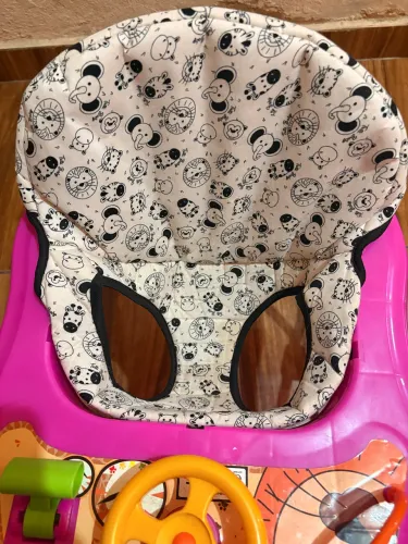 Vendo Andador infantil disquinho - Rosa