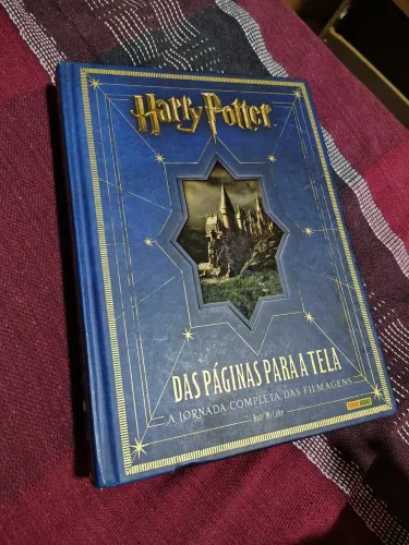 Livro harry potter das páginas para tela