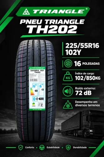 Pneu 225/55R18 Triangle TH202 102Y (Pneu IX35, Jeep Renegade Aro 18, Forester, Korando,