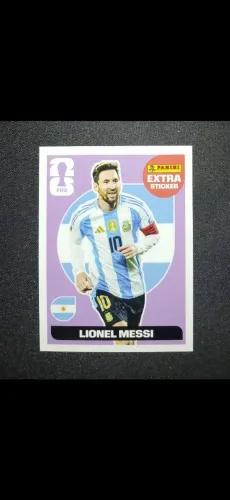 Extra Sticker Lionel Messi Copa do Mundo 2026
