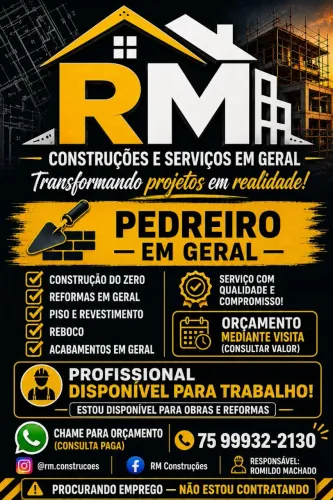 RM construções 