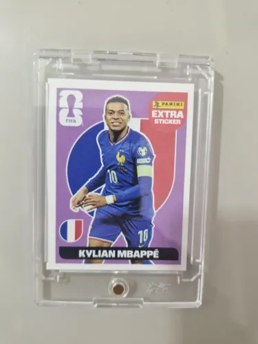 Figurinha Extra Sticker / Legend Kylian Mbappé Versão Bronze - Panini Copa do Mundo 2026