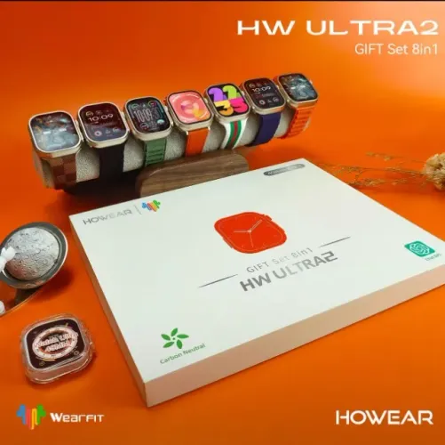 SmartWatch Howear HW Ultra2 top de linha / chat GPT /NFC /Notifica rede sociais/monitora