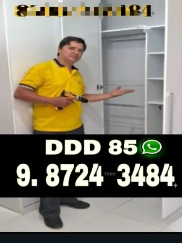 Montador de móveis residencial para guarda-roupas, armários, closet e cômodas