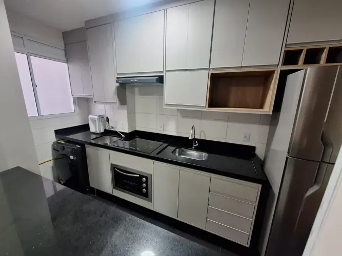 Imóvel MOBILIADO para aluguel tem 47 metros quadrados com 2 quartos