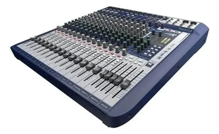 Mesa de som Soundcraft Signature 16