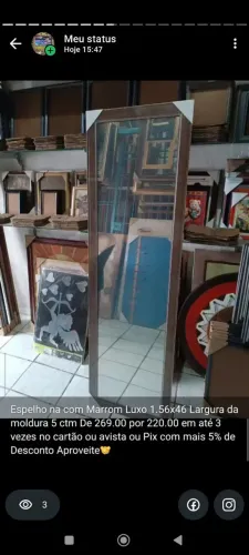 Espelho de Luxo Moldurarte
