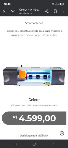 Máquina de corte de películas