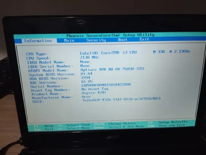 Placa mae notebook acer aspire 4741 series core i3  promoçao so 289