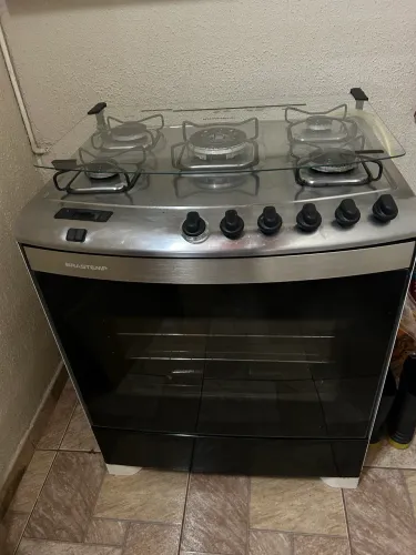 Fogão Brastemp 5 bocas bem conservado