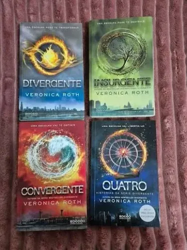 Box Coleção de Livros Completa da Série Divergente