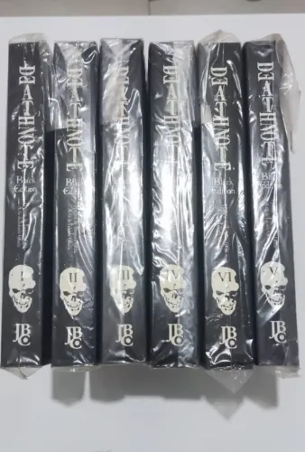 Coleção de Mangás - Death Note Black Edition - JBC - HQ - Anime | Panini | Batman | Aranha
