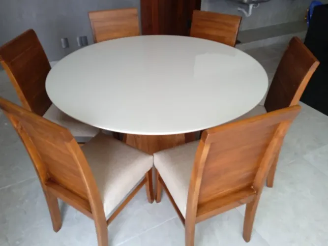 Mesa de jantar nova completa