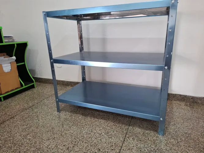 Mesa Inox Profissional 93x53x84cm 100% Inox Escovado Cozinha Industrial