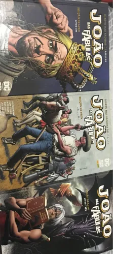 João das fábulas edição de luxo (3 volumes - série completa)