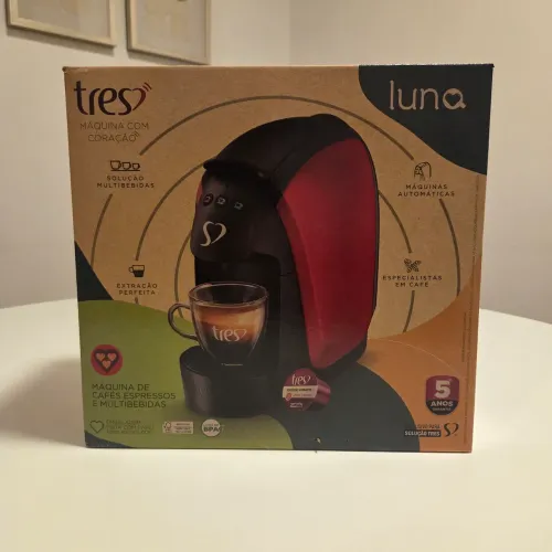 Cafeteira Espresso Luna TRES Corações