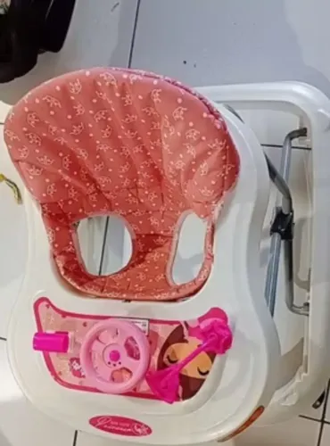 Andador Tutti baby Princesa Rosa