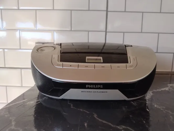 Toca cd mp3 radio am fm philips