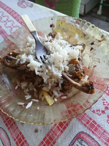 Prato com frango 