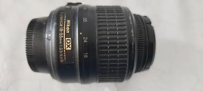 Lente Nikon Impecável 18 55mm