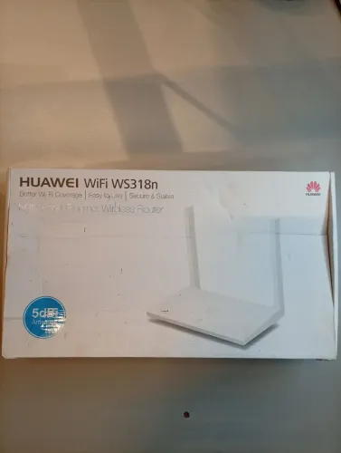 Roteador Wi-Fi Huawei ws318n 2 antenas 5dbi alta qualidade velocidadade caixa avariada