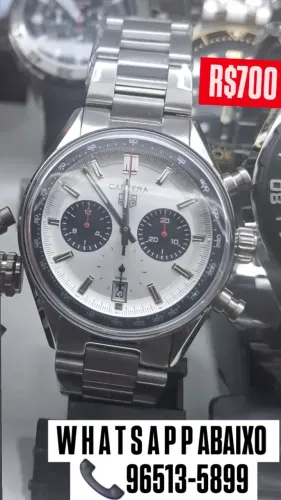 Relógio Tag Heuer Carrera Cronógrafo- ENTREGAMOS