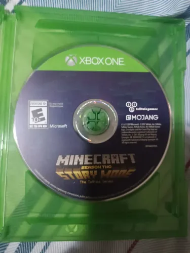 Minecraft story mode season two + Forza motorsport 7, mídia fisica