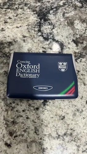 Dicionário em inglês Oxford  SEIKO