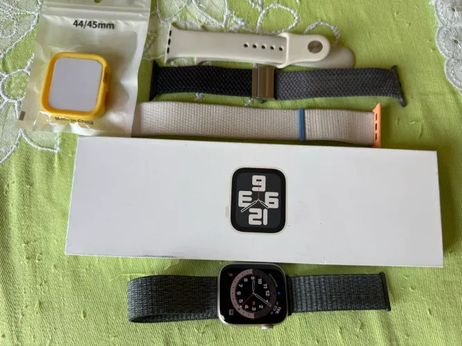 Apple Watch SE 2 geração completo zerado sem marcas , o combo perfeito