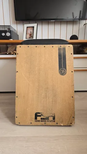Cajon Eletroacústico FSA CONFORT Dupla Captação (Bass e Snare)