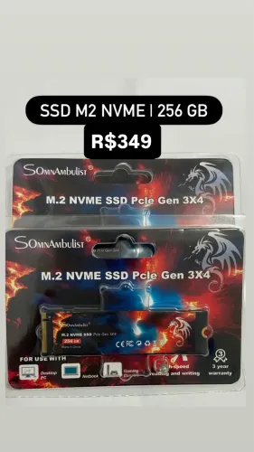 Ssd Nvme 256gb | R$349