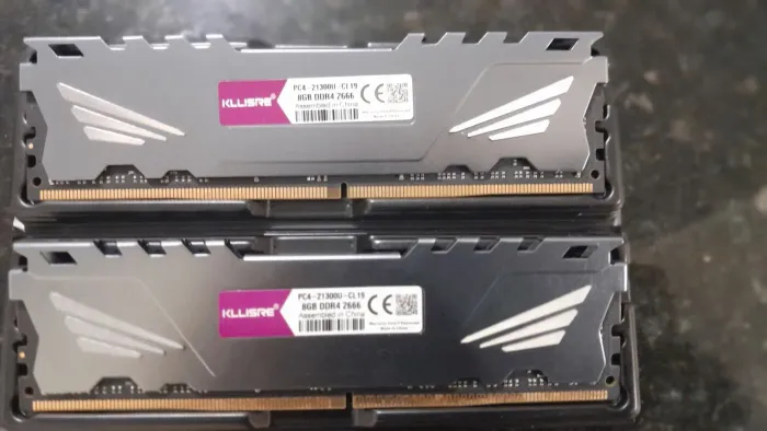 Kit 16gb Memória Ram - 2x8gb DDR4 2666mhz